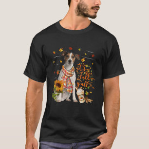 It's Fall Y All Russell Terrier Dog Thanksgiving T-Shirt
