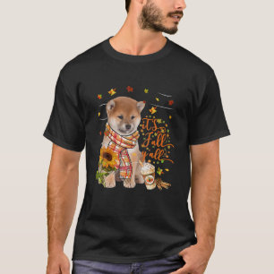 It's Fall Y All Shiba Inu Dog Thanksgiving T-Shirt