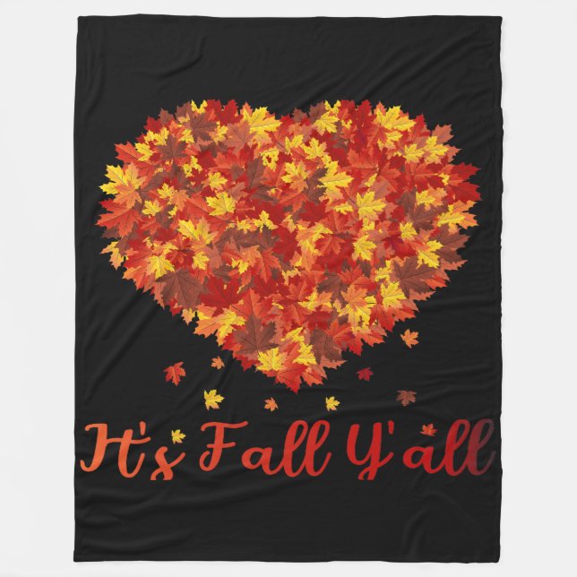 Its Fall Y All Throw Blanket For Couch Bed Sofa (Front)