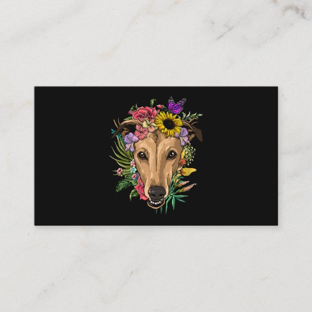 Its Fall Yall Cute Poodle Autumn Tree Fall Leaves  Business Card (Front)