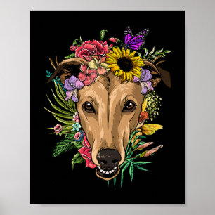 Its Fall Yall Cute Poodle Autumn Tree Fall Leaves  Poster