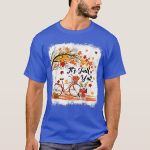 Its Fall Yall Funny Corgi Dog Autumn Tree Gift App T-Shirt