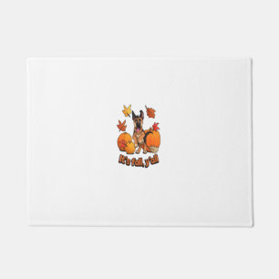 Its fall yall German Shepherd puppy Doormat