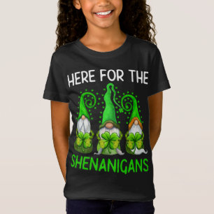 It's Fall Y'all Gnomes Pumpkin Autumn Tree Fall Le T-Shirt