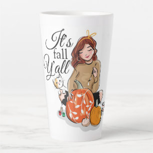 It's Fall Y'all  Latte Mug