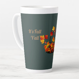 It's Fall Y'all Latte Mug