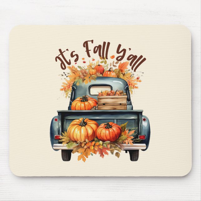 It's Fall Y'all Mouse Mat (Front)
