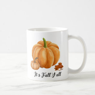 It's Fall Y'all Pumpkin Spice Cosy Autumn Coffee Mug