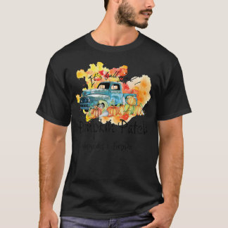 Its Fall Yall Pumpkins Patch Maple Farm Truck Autu T-Shirt