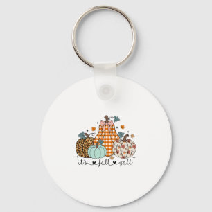 It's Fall Y'all Shirt Women Girl Pumpkin Autumn Th Key Ring