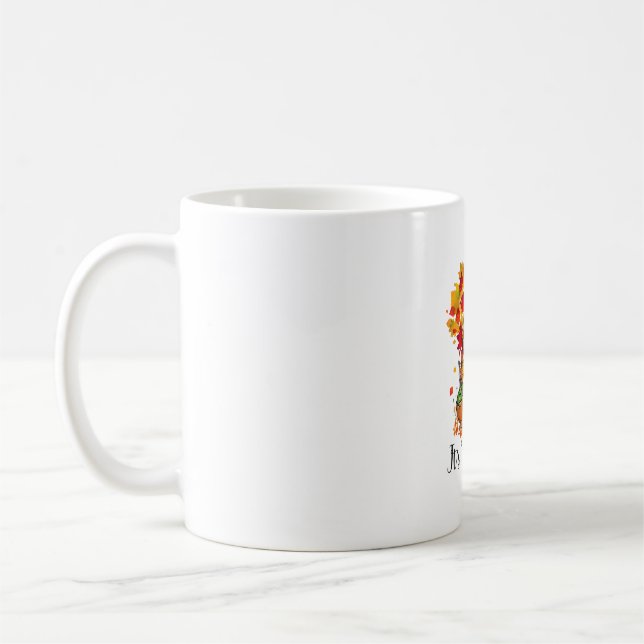 It's Fall Y'all Springer Spaniel Dog Halloween Tha Coffee Mug (Left)