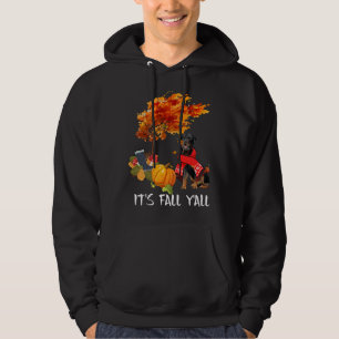 Its Fall Yall Tee Rottweiler Dog Autumn Halloween