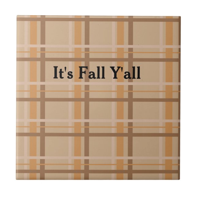 It's Fall Y'all Tile (Front)