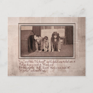 It's Father, Exclaimed Wendy Postcard