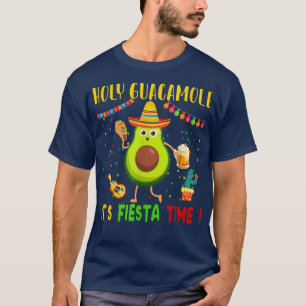 Its Fiesta Time Cute Cinco De Mayo Meican Avocado T-Shirt