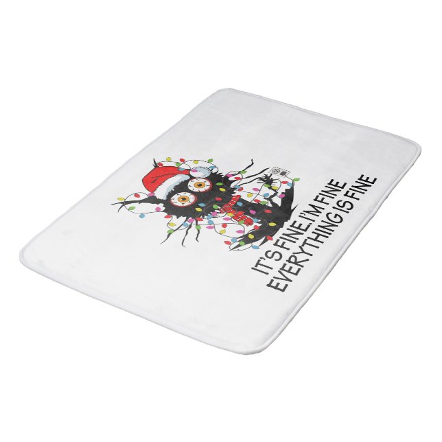 It's Fine! Bath Mat (Angled)