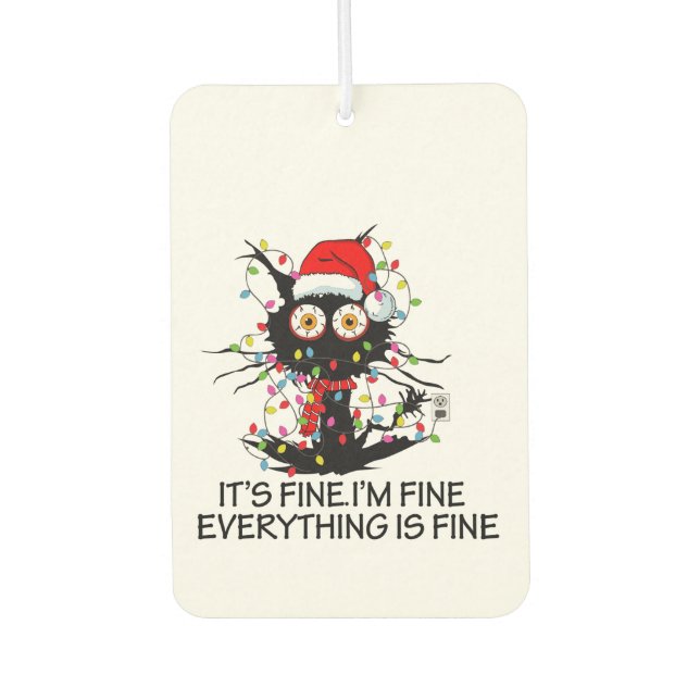 It's Fine! Car Freshener (Front)