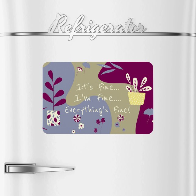 It's Fine Flexible Photo Magnet (Creator Uploaded)