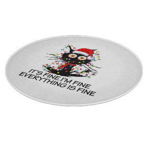 It's Fine! Glass Cutting Board