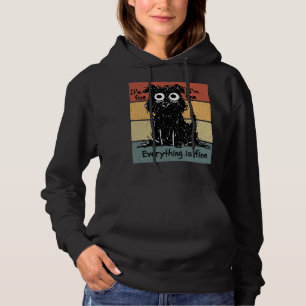 Its Fine Im Fine Everything Is Fine Dog Hoodie