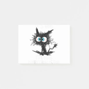 It's Fine I'm Fine Everything Is Fine Funny Black Post-it Notes