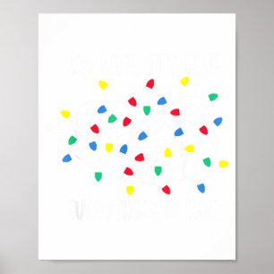 It's Fine I'm Fine Everything Is Fine Funny Christ Poster