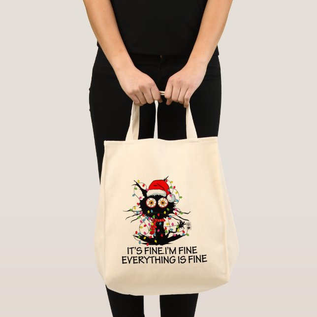 It's Fine! Tote Bag (Front (Product))
