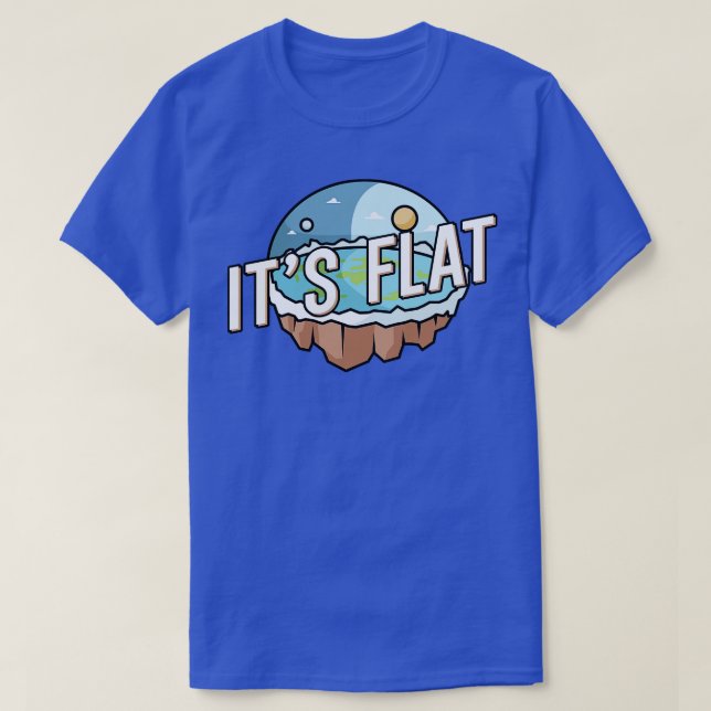 Its Flat 2 T-Shirt (Design Front)