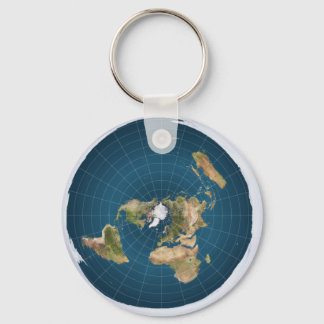 It's Flat. No, Really. Key Ring