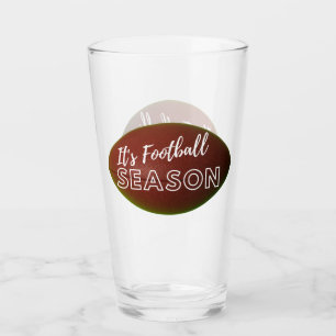 It's Football Season Beer Glass Tumbler