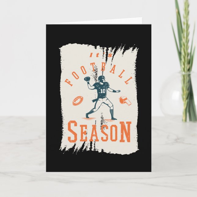 It's Football Season Card (Front)