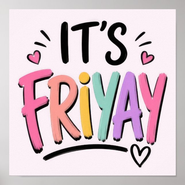 It's Friyay Poster (Front)