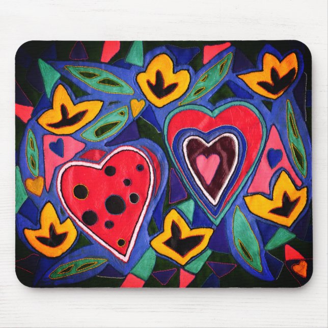 Its fun to be in love mouse mat (Front)