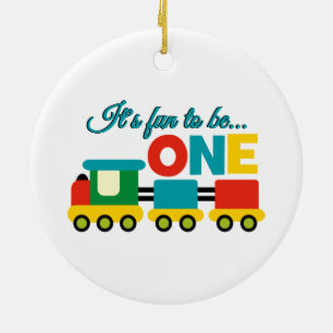 It's Fun to be One Ceramic Tree Decoration