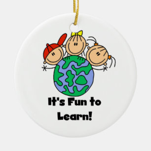 It's Fun to Learn Ceramic Tree Decoration