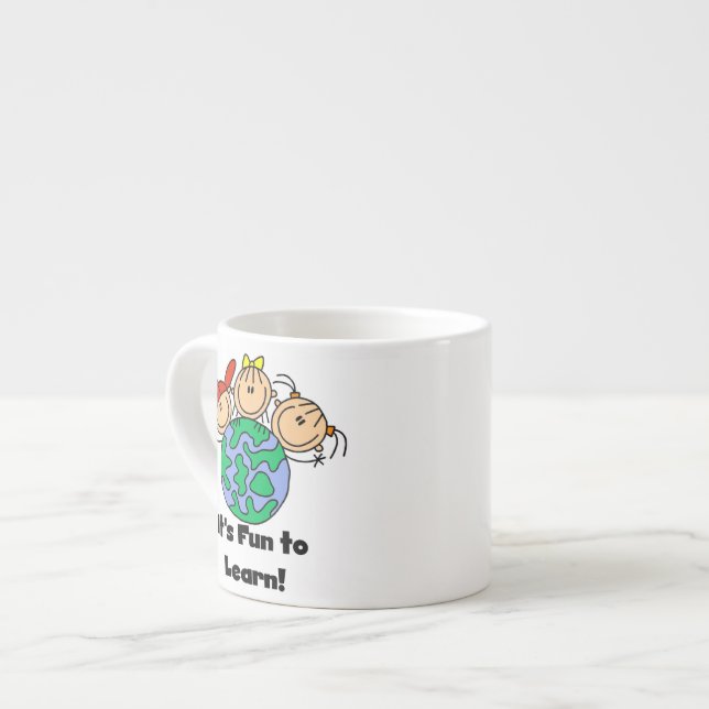 It's Fun to Learn Espresso Cup (Front Left)