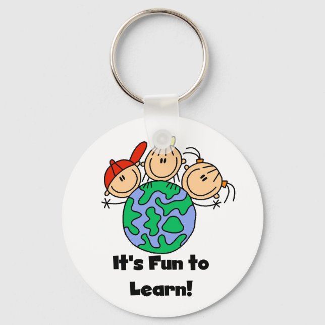 It's Fun to Learn Key Ring (Front)