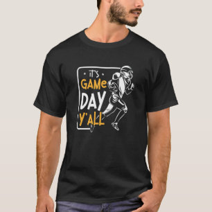 Its Game Day Lineman Tackle American Football 1 T-Shirt