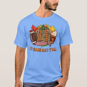 Its Game Day Y'all retro football season fall autu T-Shirt