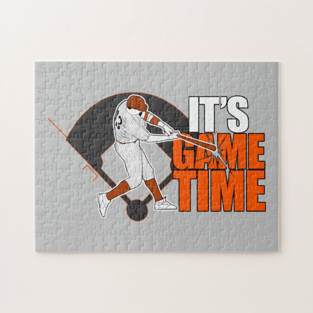 It's Game Time - Baseball Jigsaw Puzzle (Horizontal)