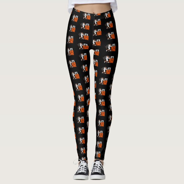 It's Game Time - Baseball Leggings (Front)