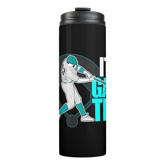 It's Game Time - Baseball Thermal Tumbler (Front)