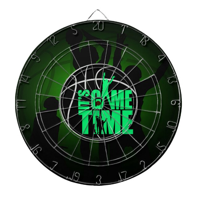 It's Game Time - Green   Dartboard (Front)