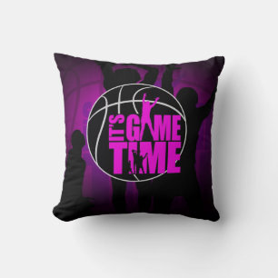 It's Game Time - Pink Cushion