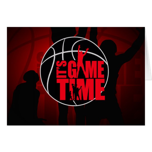 It's Game Time - Red (Front Horizontal)