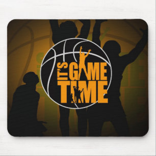 It's Game Time - Yellow Mouse Mat