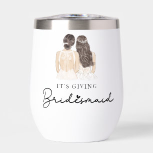 It's giving bridesmaid candle Gift Bride