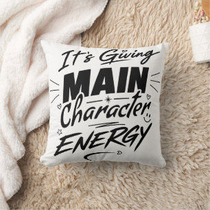 It's giving main character energy – Own It Cushion