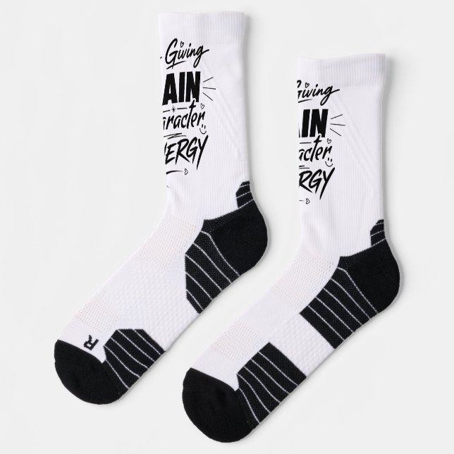 It's giving main character energy – Own It Socks (Left)