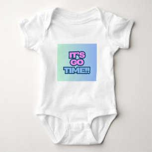 It's Go Time Baby Bodysuit
